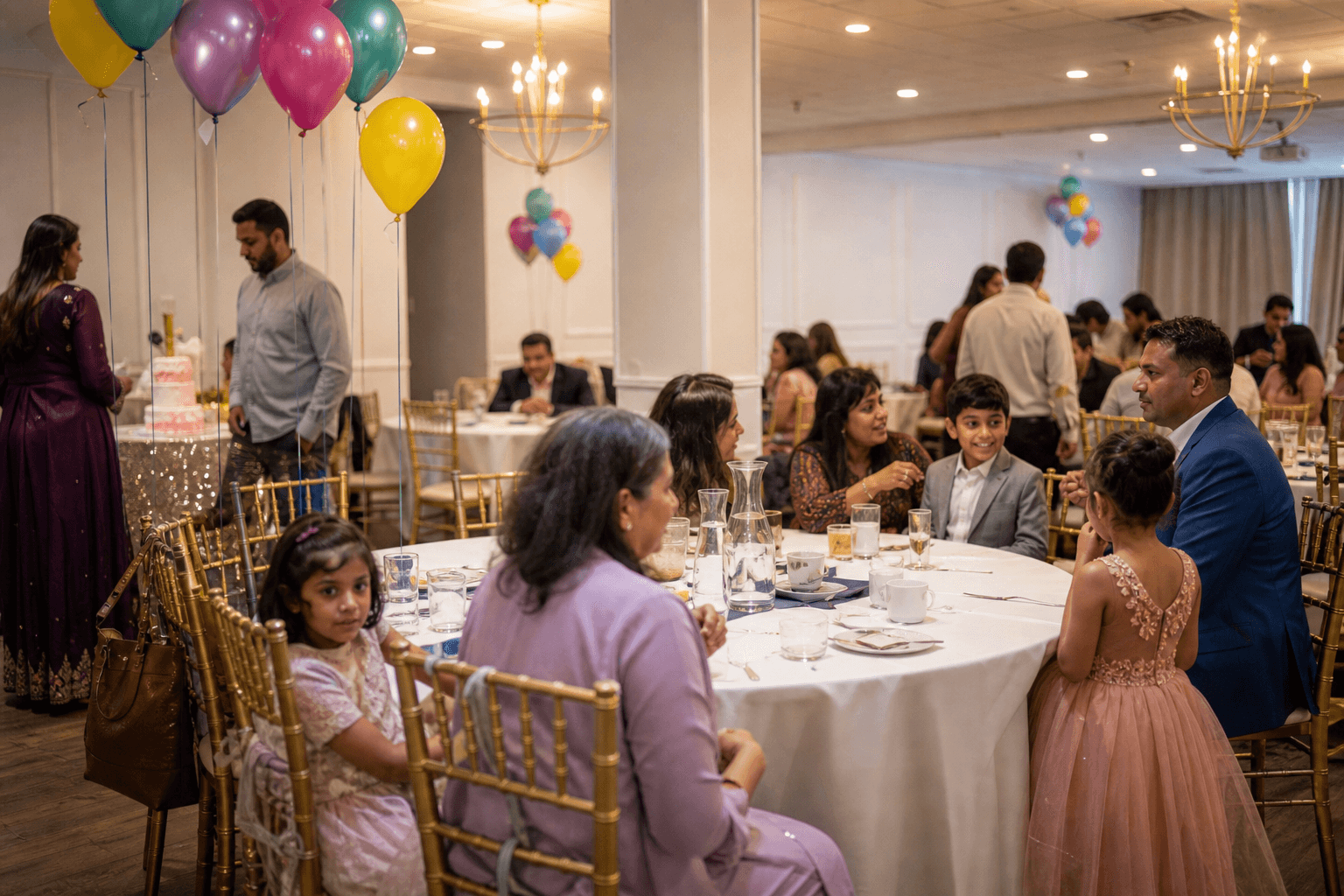 Birthdays, reunions & family events