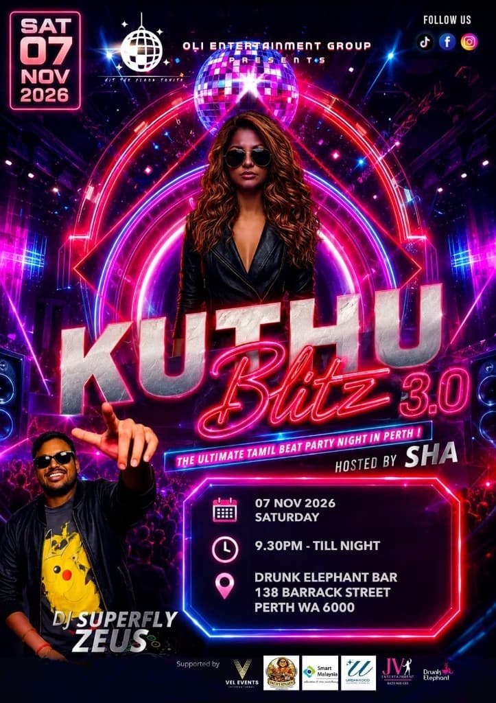 Kuthu Blitz 3.0 flyer