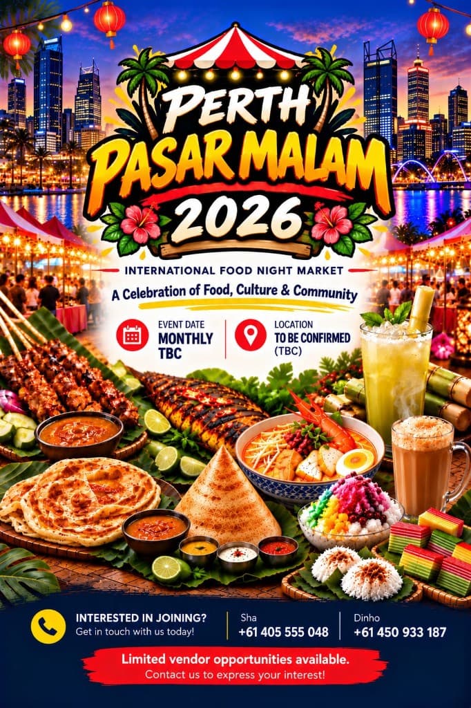 Perth Pasar Malam 2026 promotional image