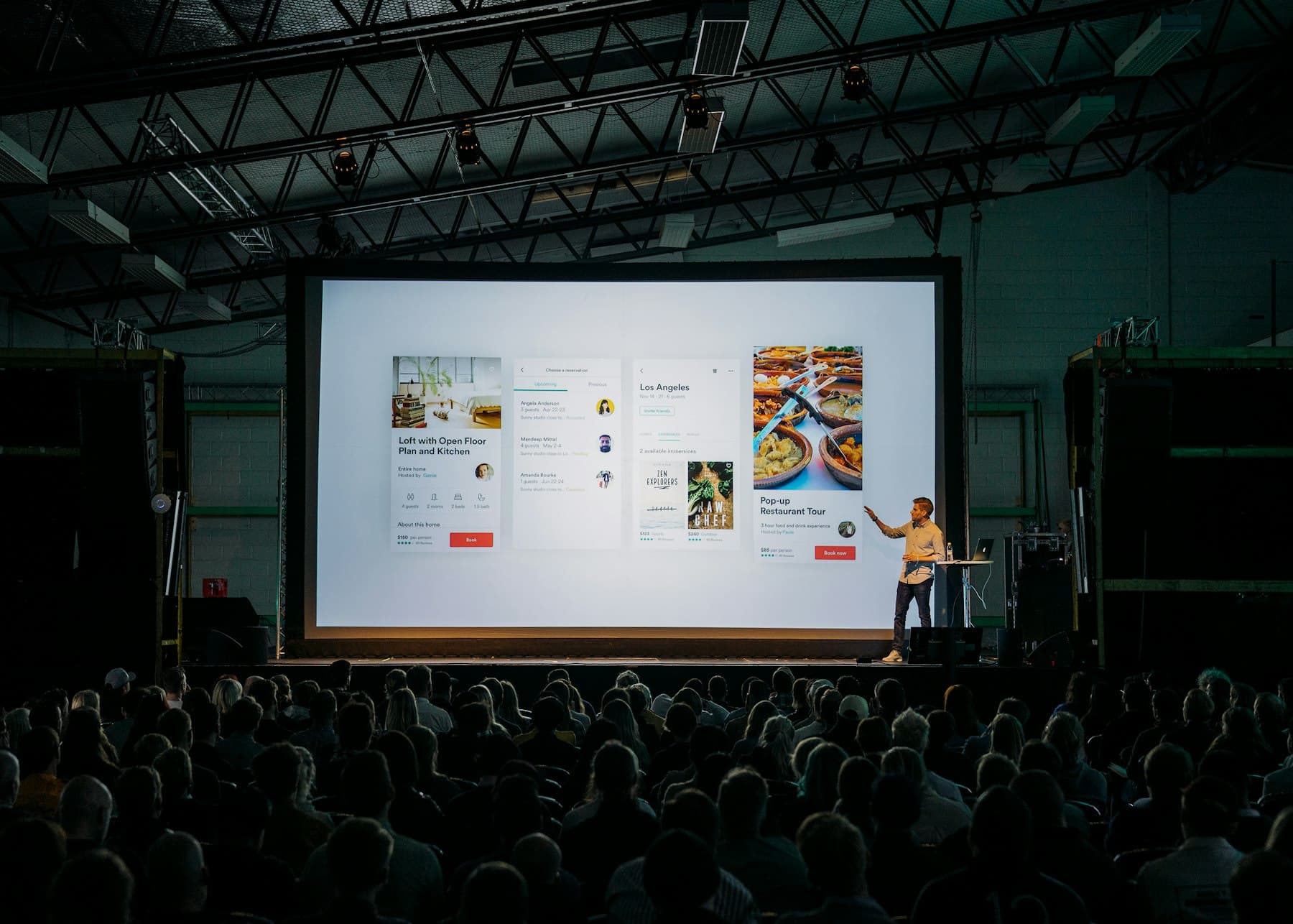Conference stage